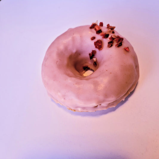 Strawberry & Vanilla Doughnut